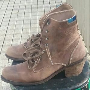 Fluevog Adriana Nuni lace-up ankle boots